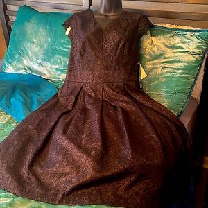 Beautiful lace fit and flair dress